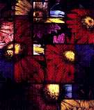 Painted Flowers (detail)